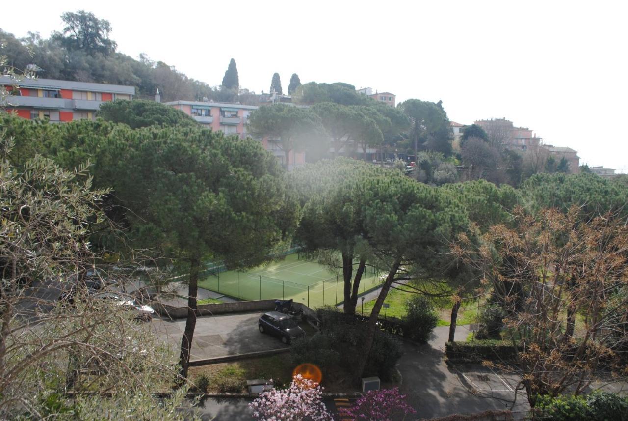 RAGGIO DI SOLE - pool, tennis, parking, sea view&quiet Rapallo Exterior foto