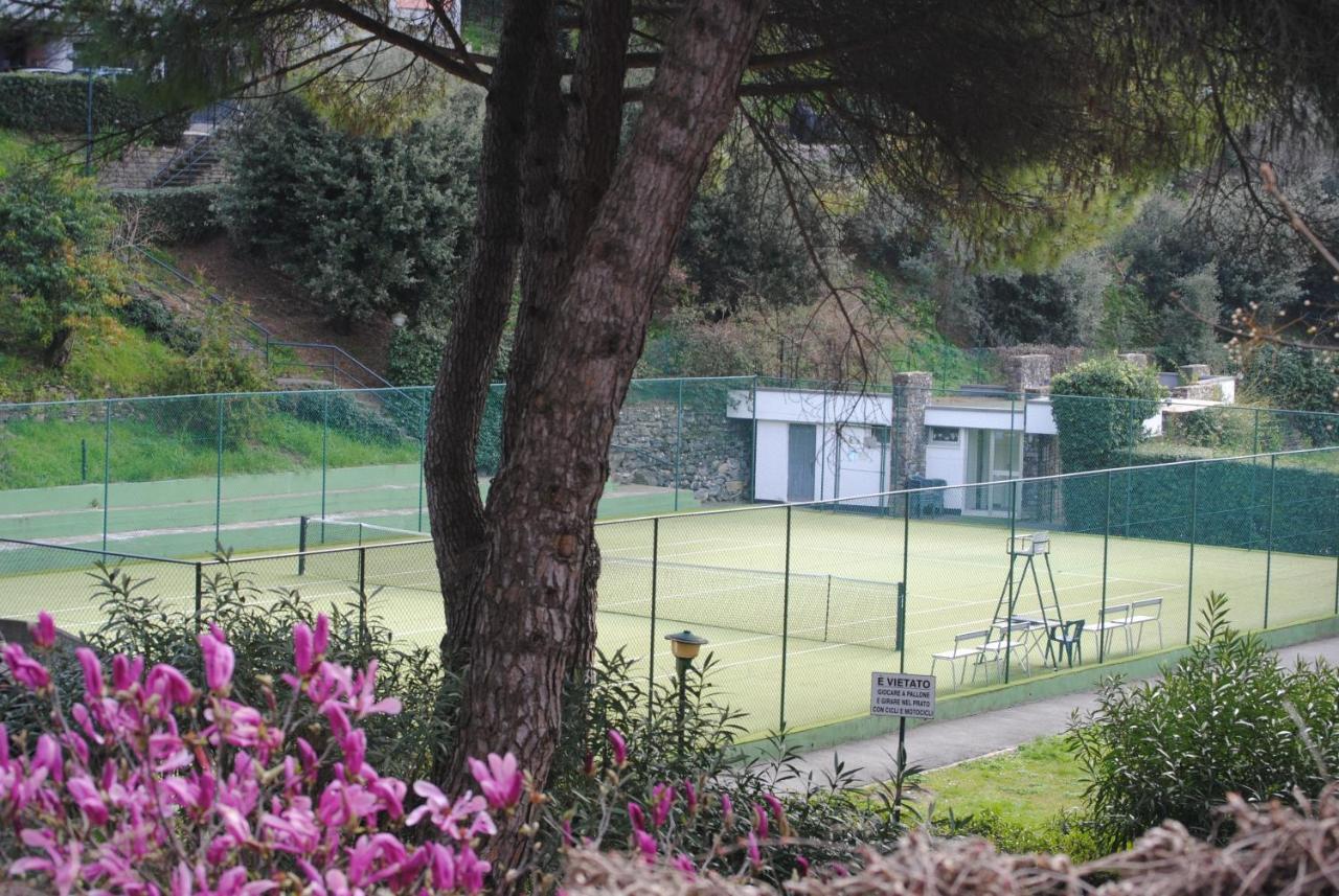 RAGGIO DI SOLE - pool, tennis, parking, sea view&quiet Rapallo Exterior foto