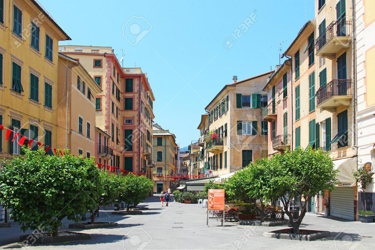 RAGGIO DI SOLE - pool, tennis, parking, sea view&quiet Rapallo Exterior foto