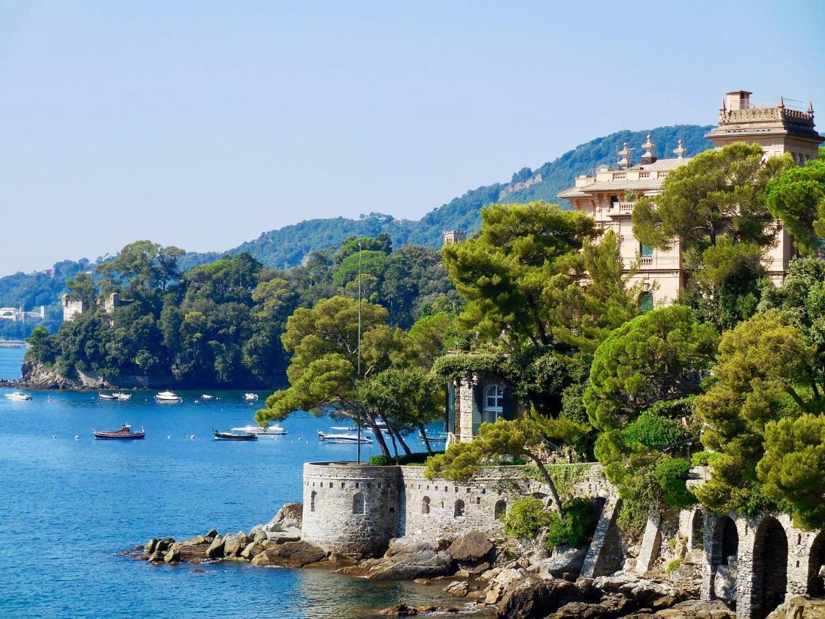 RAGGIO DI SOLE - pool, tennis, parking, sea view&quiet Rapallo Exterior foto