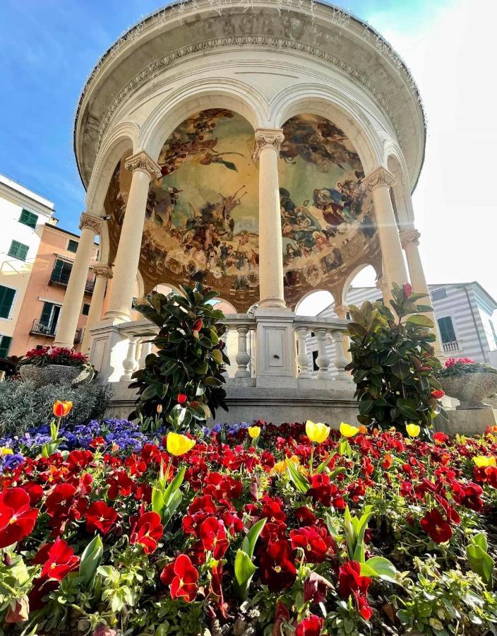 RAGGIO DI SOLE - pool, tennis, parking, sea view&quiet Rapallo Exterior foto